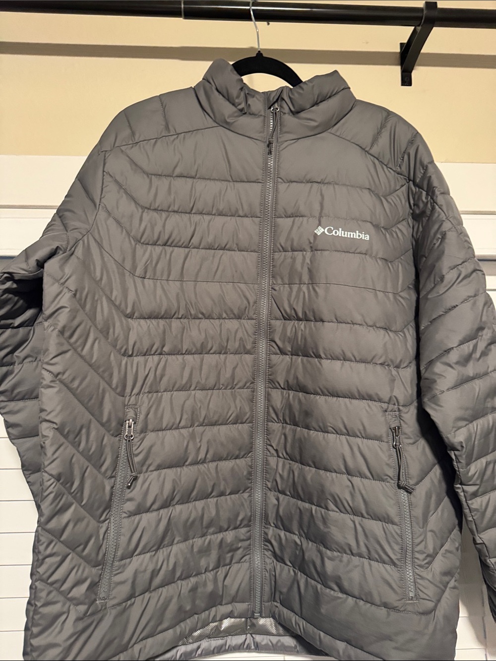 Columbia Kids Gray Quilted Packable Puffer Jacket